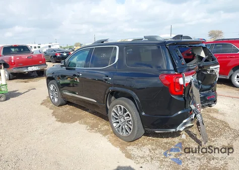 2021 GMC Acadia Fwd Denali из США, поврежденный, VIN 1GKKNPLS8MZ213302